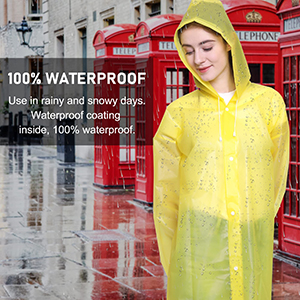 RAIN PONCHO FOR MEN