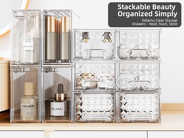 make up organizers for vanity