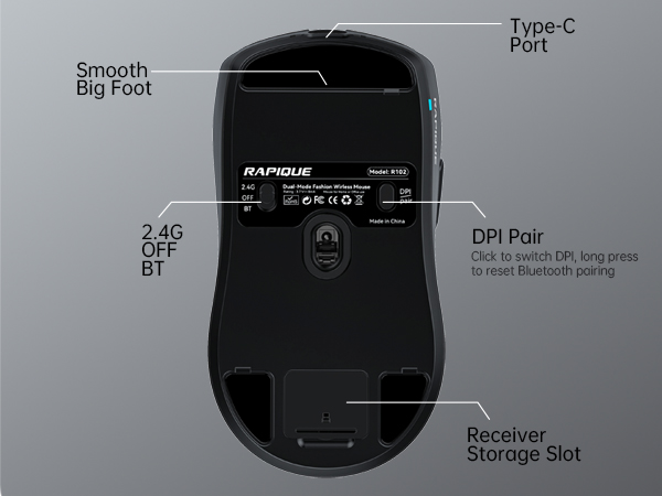 R102 Bluetooth Mouse