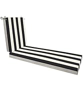 Honeycomb Outdoor Chaise, 22.5