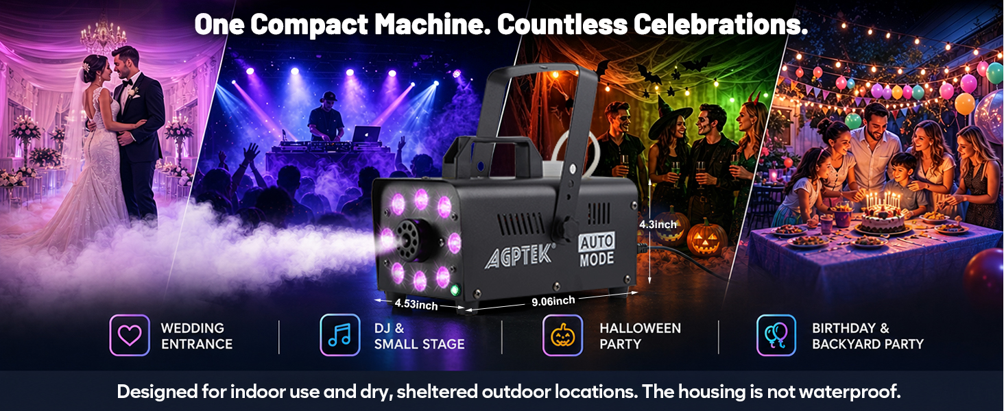 Compact Size, Big Parties