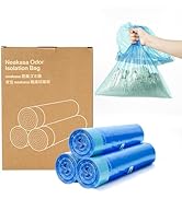 Neakasa XXL Refill Bags for PooGuard Cat Litter Bin, 7-Layer EVOH Odor Control with Good Sealing ...