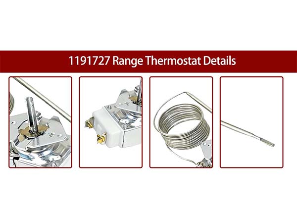 1191727, RX-34-60 Thermostat(with 550 F Thermostat 1190573 Knob)