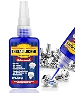 50 mL Thread Lock Blue 1.69 Ounces, Medium Strength Threadlocker for Nuts, Bolts, Fasteners and M...