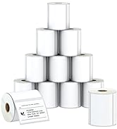 Anylabel Compatible 4" x 3" Direct Thermal Labels Replacement for Barcodes Postage Address Shippi...