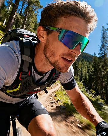 Polarized Sports Sunglasses for Men, UV400 Protection Mens Sunglasses