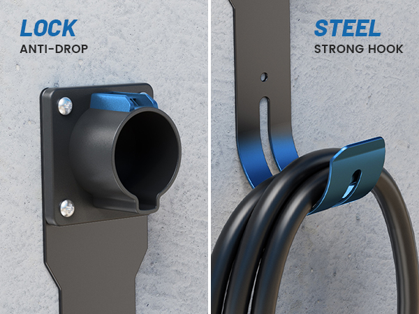 j1772 ev charger holder