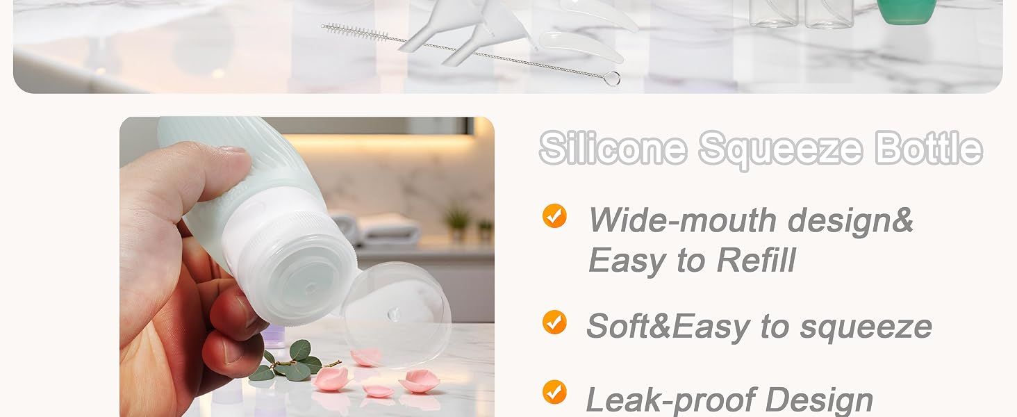 Travel Toiletry Bottles