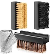 Shoe Cleaning Brush Sneaker Horsehair Sports Cleaner Suede and Nubuck Crepe Brush Leather Cleanin...