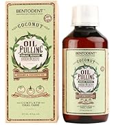 Bentodent Coconut Oil Pulling, Powerful Neem & Mint, Dual Strength of Sesame & Coconut Oil, Oil P...