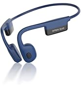 SANOTO Bone Conduction Headphones Bluetooth 5.3,Open Ear Headphones with Dual-Microphone Noise Re...