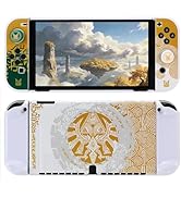 Tscope Protective Case Compatible with Nintendo Switch OLED, Hard Shell Dockable Cover, Anti-Scra...