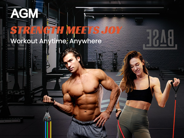 AGM Strength Meets Joy Workout Anytime, Anywhere