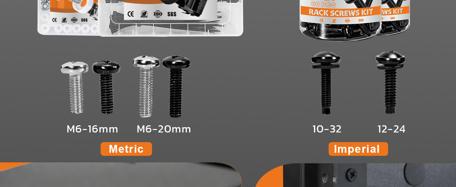 METRIC:M6-16mm,M6-20mm