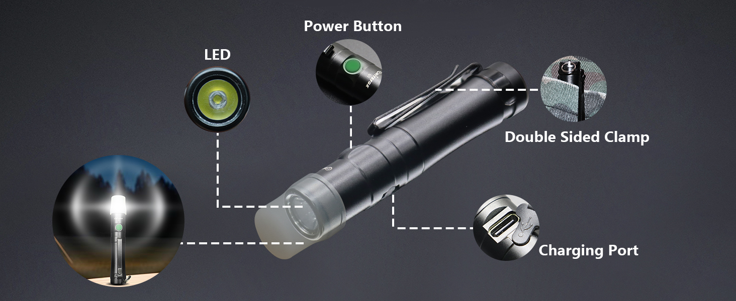 Keychain Flashlight U1