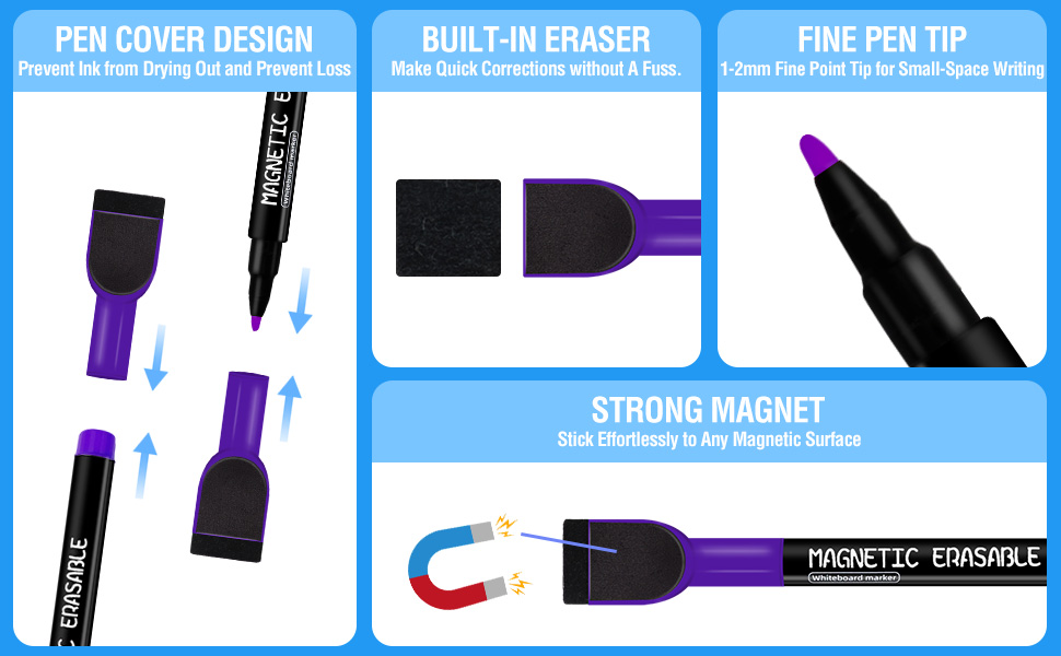 dry erase markers fine tip