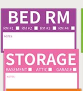 Home Moving Labels