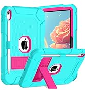 BMOUO Case for iPad (A16) 11th Generation 11 Inch 2025/iPad 10th Generation 10.9" 2022 - with Kic...