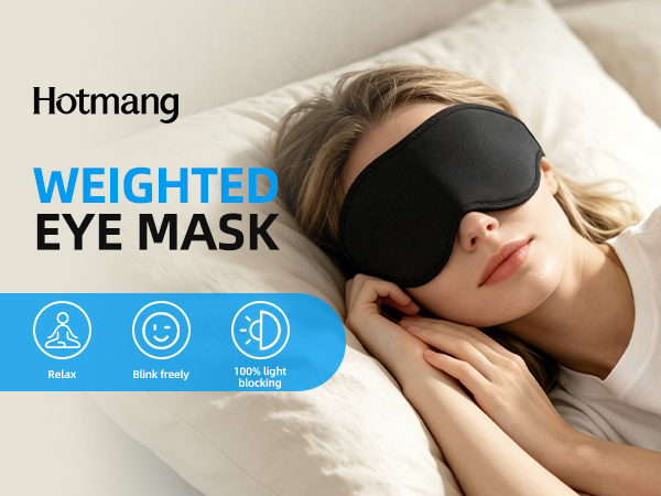 WEIGHTED EYE MASK