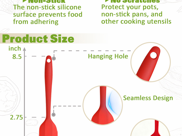 hanging hole, seamless design, flexible edge