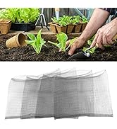 HAOHIZE Gopher Wire Speed Baskets, 4Pcs Mesh Plant Root Protector Stainless Wire Baskets for Plan...