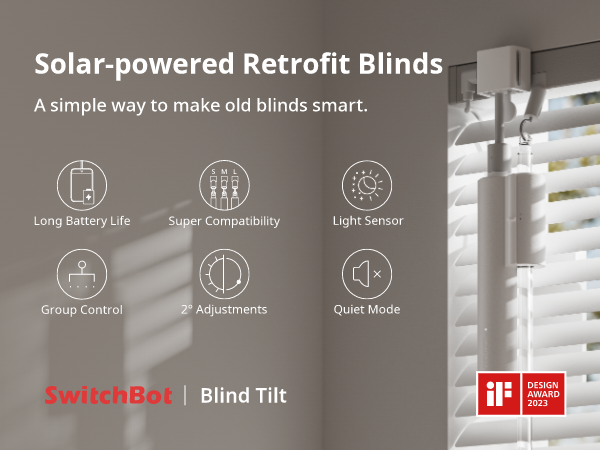SwitchBot Blind Tilt Motorized Blinds