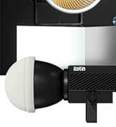 Bi-Color LED Video Light, Portable 60W COB Continuous Output Lighting, CRI=96, TLCI=97, 2.4 Hz/Bl...
