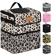 ELONGRIVER Car Trash Can Bin for Car Back Seat Leak Proof, Cute Car Trash Bag Hanging, Vehicle Tr...