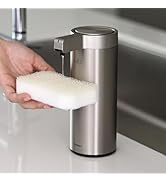 mooas Automatic Liquid Soap Dispenser Stainless Steel Touchless Hands Free Soap Dispenser 2 Level...