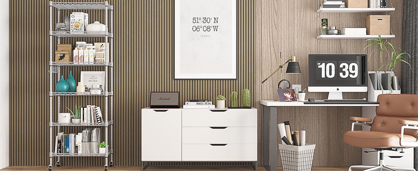 storage shelves for kitchen