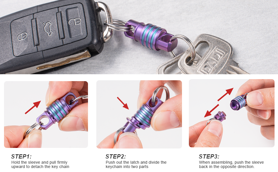 titanium keychain