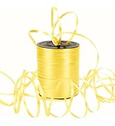 Laviria 600 Yards Curling Ribbon, Balloon String Roll Ribbon and Bows for Gift Wrapping Birthday ...