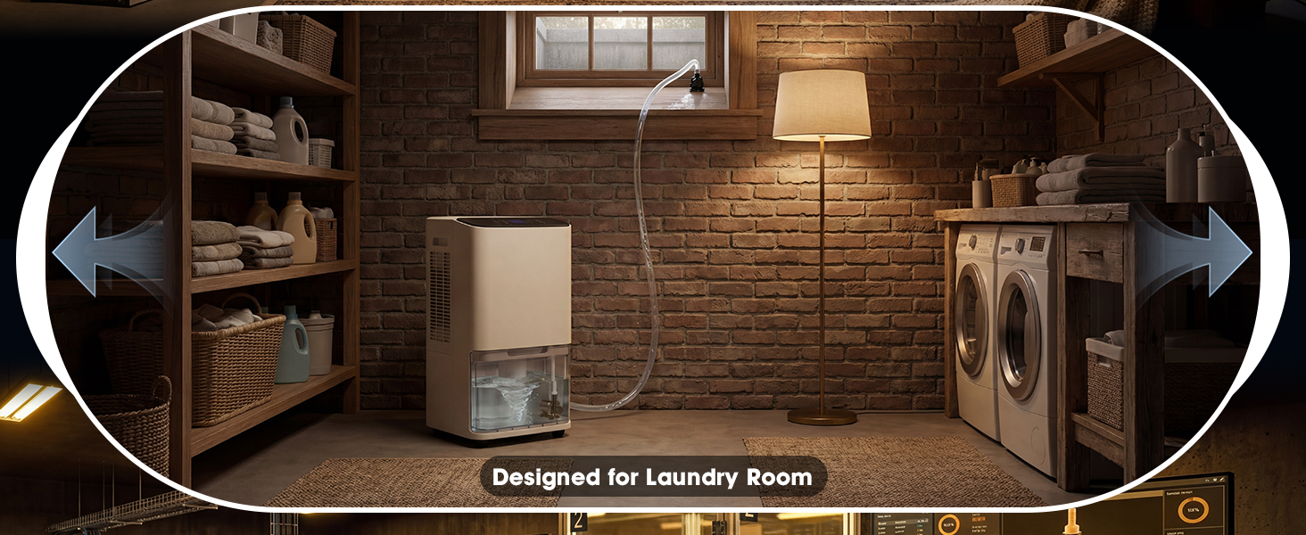 Upgraded Automatic Smart Dehumidifier Pump