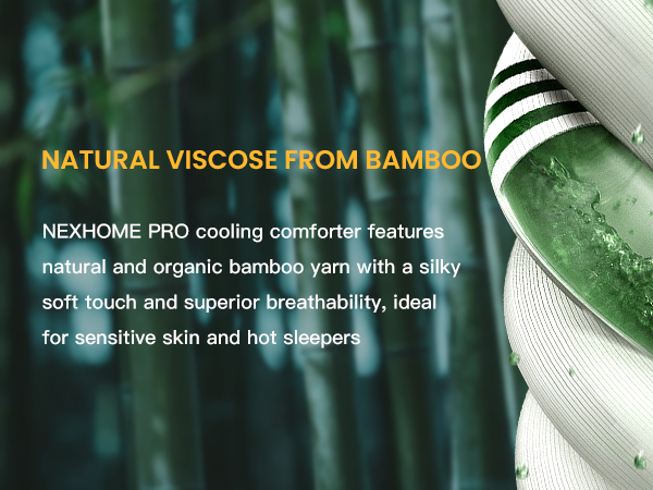 bamboo cooling comforter lightweight summer blanket duvet insert all season natural