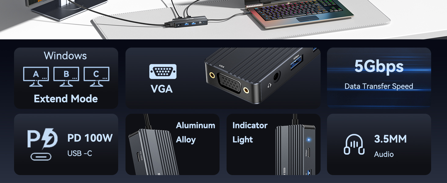 usb c docking station