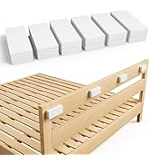 18Pcs Headboard Pads, EVA Foam Headboard Stoppers for Wall, 8Pcs (15mm Thick)+10Pcs (5mm Thick) W...