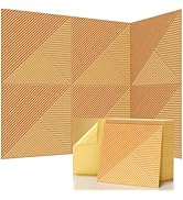 6 Pack Art Acoustic Panels, TEMGCUAM Self-Adhesive Sound Absorbing Wall Panels, 72"×48" Decorativ...