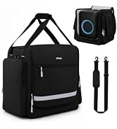 Speaker Carrying Case for JBL Partybox Encore Essential/Essential 2, Gray | Portable Travel Bag f...