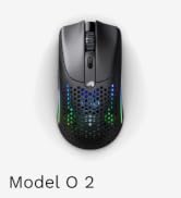 Glorious Gaming Model O 2 Wireless Gaming Mouse - Hybrid 2.4GHz & Bluetooth Wireless, 68g Superli...