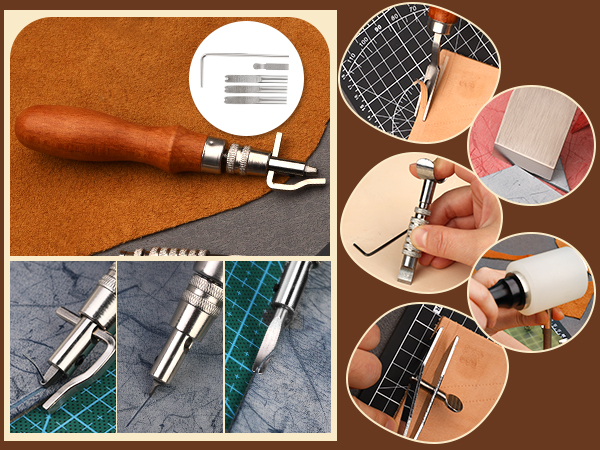 TLKKUE Leather Tooling Kit