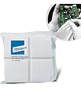 AAWipes (ESD) Wipes (4"x4" ,400pcs, Polyester Wiper Cloths) ESD-Safer Cleanroom Wipers, Lint Free...
