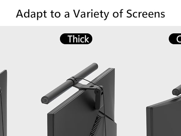 No Screen Glare Dimmable Desk Lamp Computer Monitor Light Bar