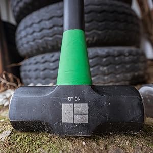 Blue blacksmith black smith Milwaukee demo heavy duty heavyduty lightweight piston Vaughan rubber