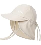 FURTALK Baby Sun Hat with Neck Flap UPF 50+ Adjustable Baby Boys Girls Summer Beach Hat for Trave...