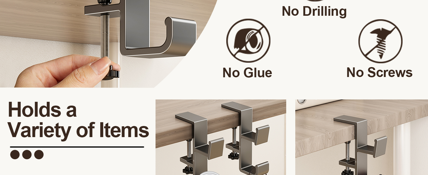 table bag hook backpack hanger purse hooks for tables