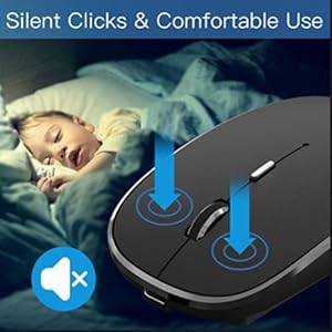 Silent Clicks & Comfortable Operation