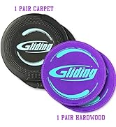 2 Pair Combo: Purple discs for Hardwood/Tile plus Black discs for Carpet