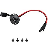 SinLoon SAE Power Plug,Solar Weatherproof SAE Socket Sidewall Port,SAE Quick Connect Solar Panel ...