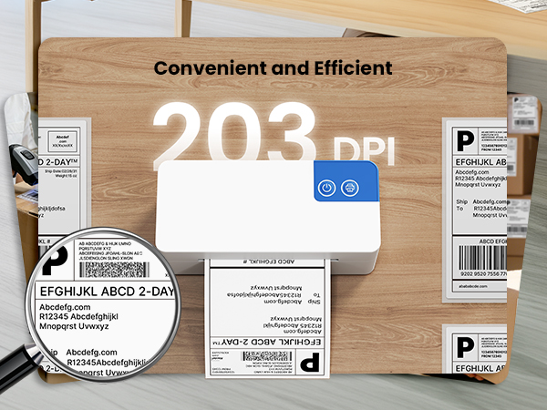 4"x6" Direct Thermal Shipping Label