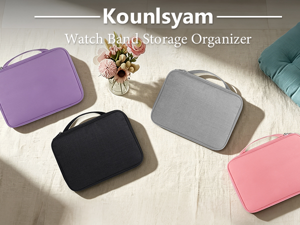 watch band case organizer